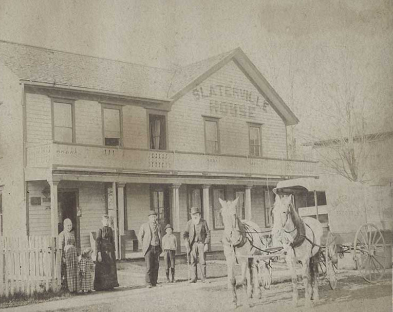 Slaterville House then